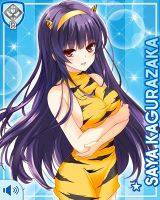 タレントカード saya Saya Kagurazaka - Girlfriend Kari Wiki